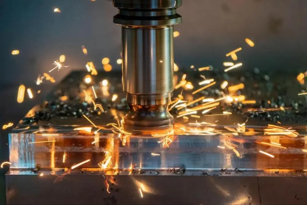 A-CNC-milling-machine-in-action